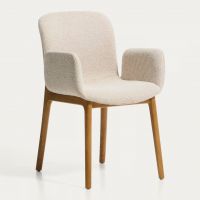 Стул с подлокотниками Elno Beige Стул с подлокотниками Elno Beige - дизайнерские товары на Take&Live