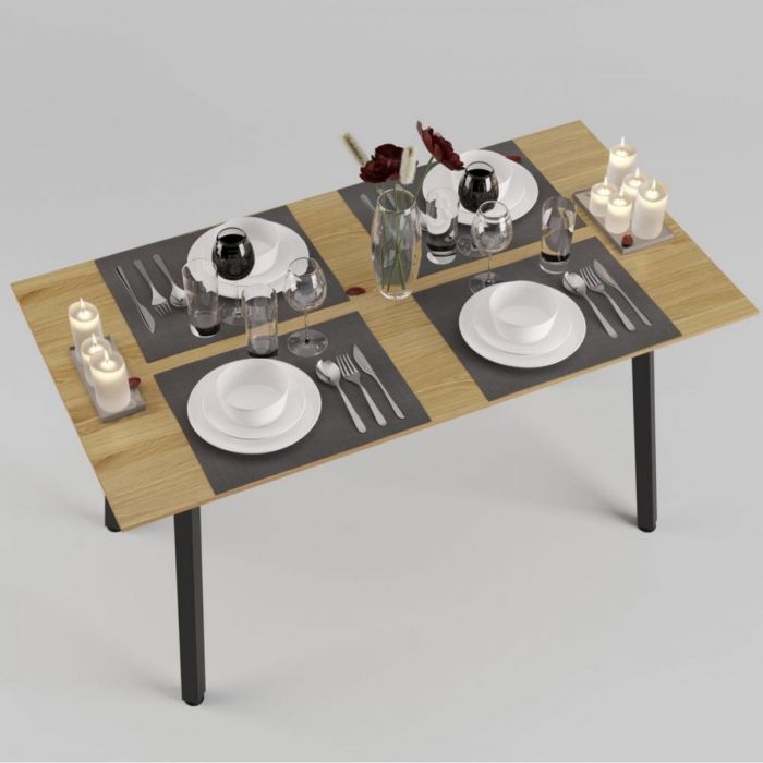 Стол Horik Black Wood Стол Horik Black Wood - дизайнерские товары на Take&Live