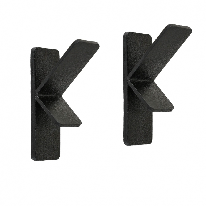 Крючки для одежды (пара) Entry Hanger Black - дизайнерские товары на Take&Live