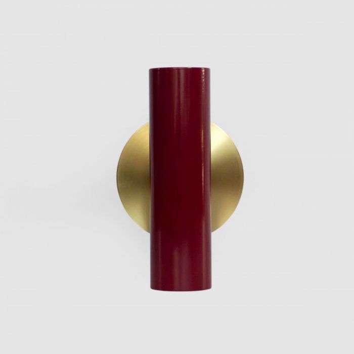 Настенный светильник Luno Burgundy Настенный светильник Luno Burgundy - дизайнерские товары на Take&Live