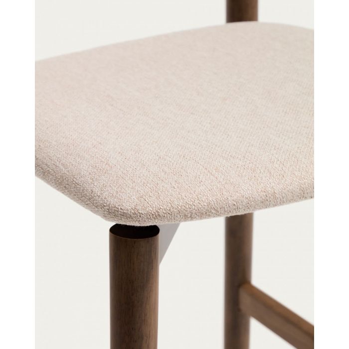 Стул полубарный Textile Eva Brown Стул полубарный Textile Eva Brown - дизайнерские товары на Take&Live