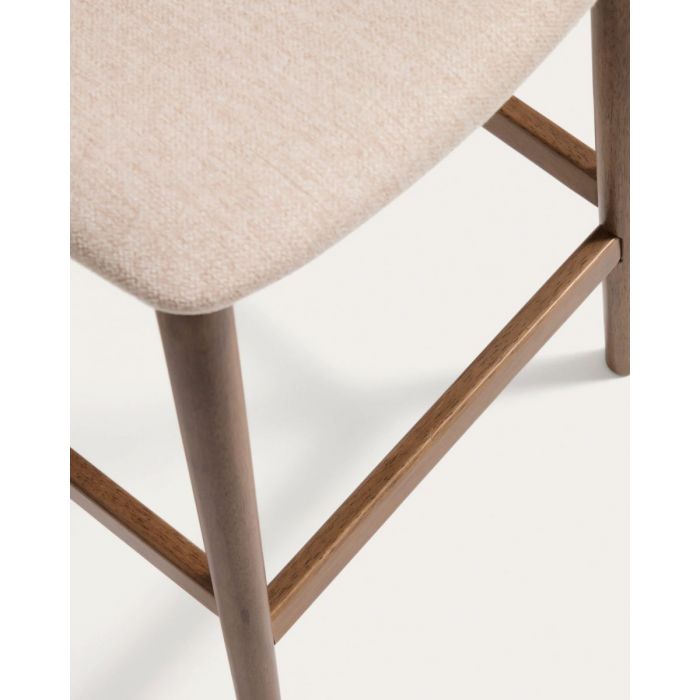 Стул полубарный Textile Eva Brown Стул полубарный Textile Eva Brown - дизайнерские товары на Take&Live