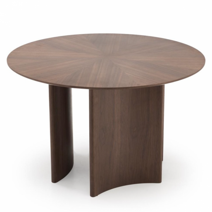 Стол круглый Cal Walnut - дизайнерские товары на Take&Live