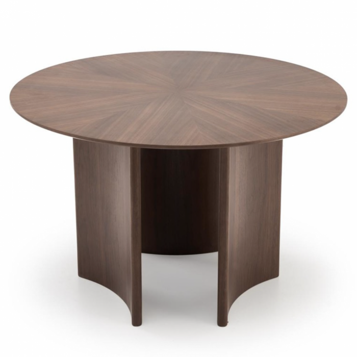 Стол круглый Cal Walnut - дизайнерские товары на Take&Live