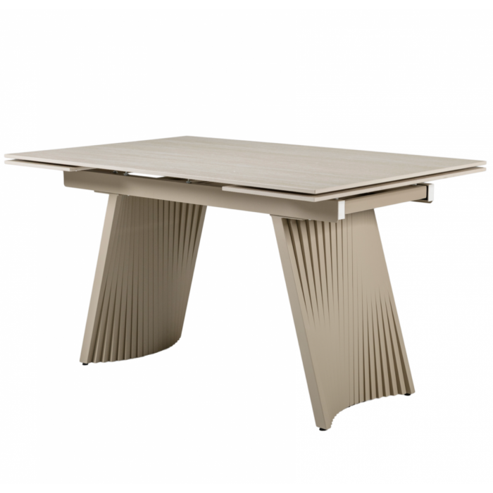 Стол раскладной керамический Olipm 985 Beige - дизайнерские товары на Take&Live