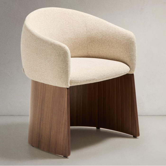 Стул Bos Beige Walnut - дизайнерские товары на Take&Live