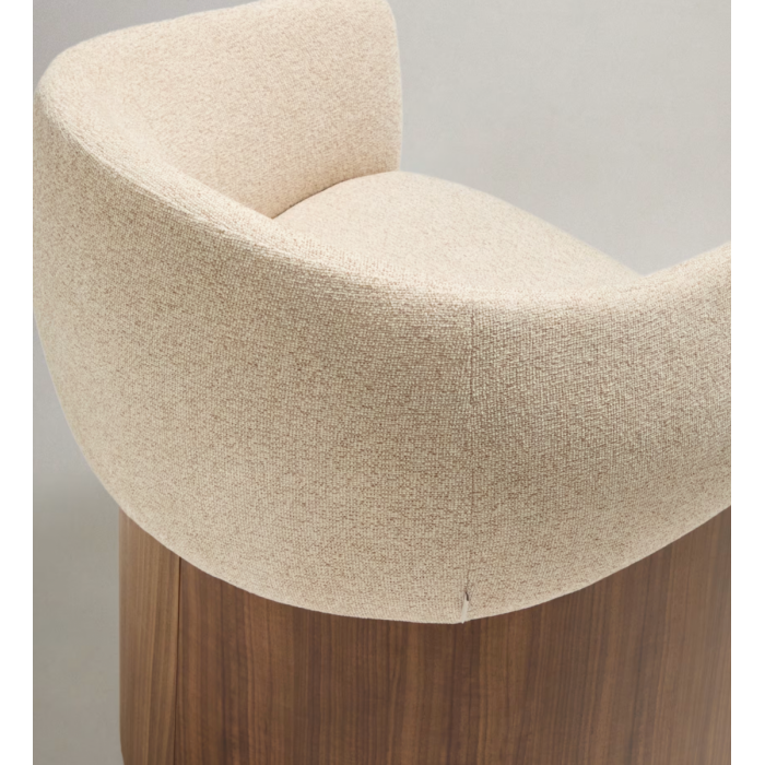 Стул Bos Beige Walnut - дизайнерские товары на Take&Live