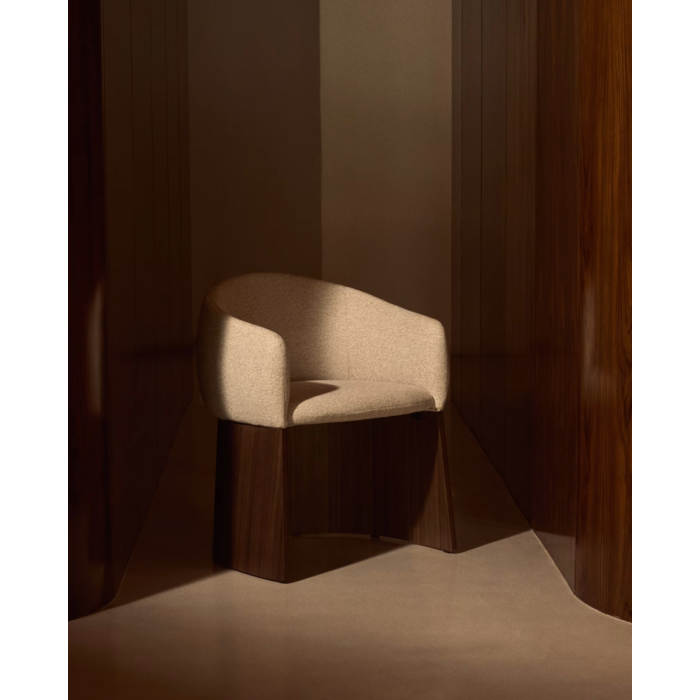Стул Bos Beige Walnut - дизайнерские товары на Take&Live