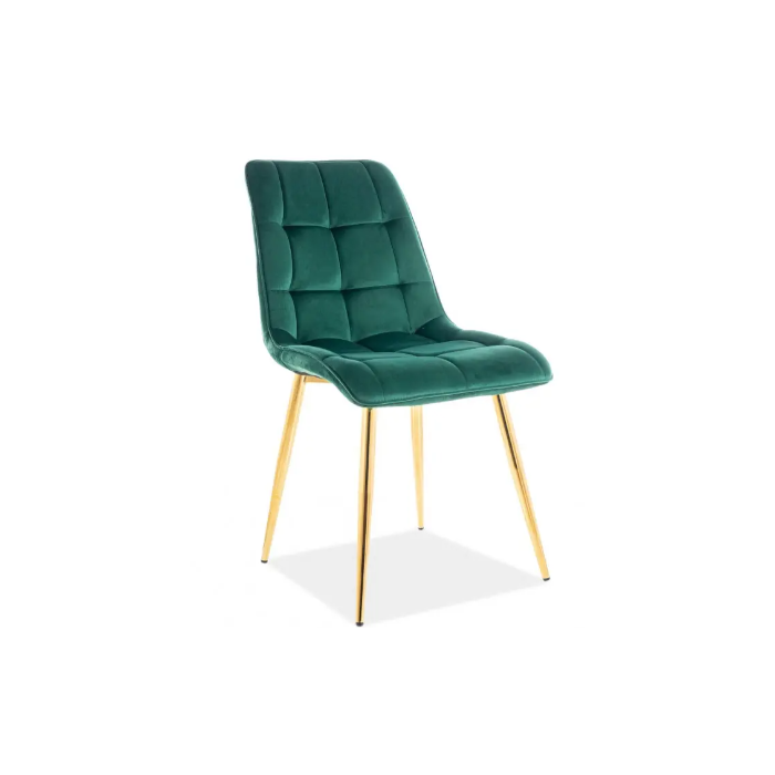 Стул Chrome Chic Green Gold - дизайнерские товары на Take&Live