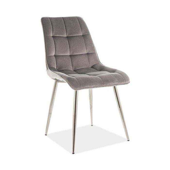 Стул Chrome Chic Grey - дизайнерские товары на Take&Live
