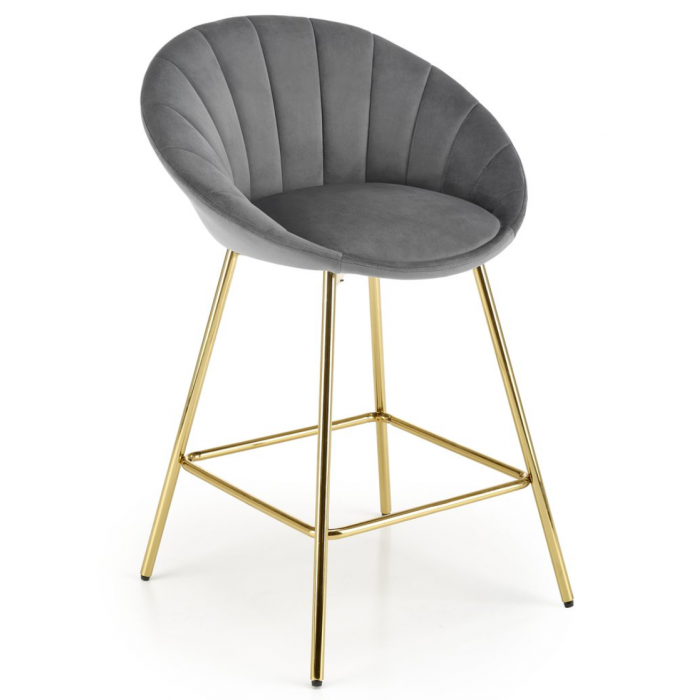 Стул полубарный HR112 Gold Grey - дизайнерские товары на Take&Live
