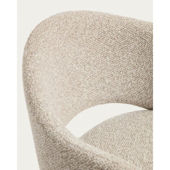 Стул полубарный Maina Beige Black Стул полубарный Maina Beige Black - дизайнерские товары на Take&Live