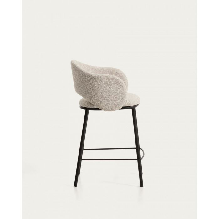 Стул полубарный Maina Beige Black Стул полубарный Maina Beige Black - дизайнерские товары на Take&Live