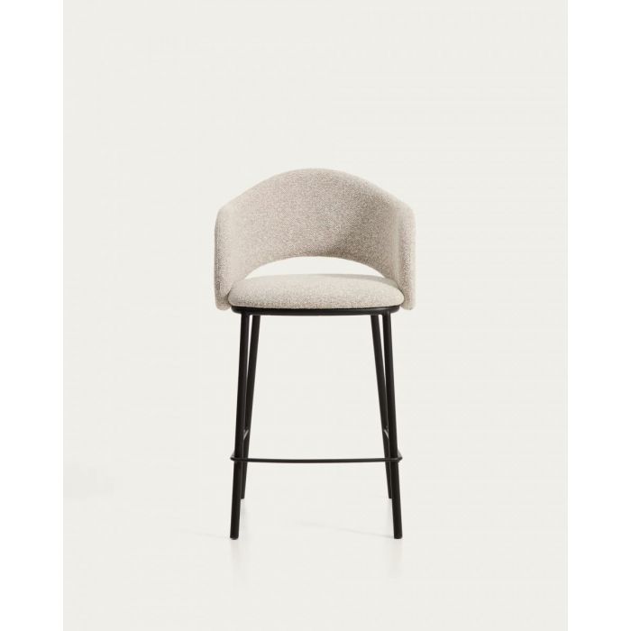 Стул полубарный Maina Beige Black Стул полубарный Maina Beige Black - дизайнерские товары на Take&Live