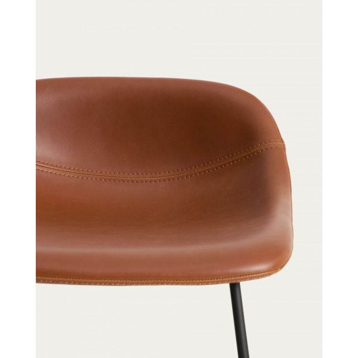 Стул полубарный Zaha Simple Brown Стул полубарный Zaha Simple Brown - дизайнерские товары на Take&Live