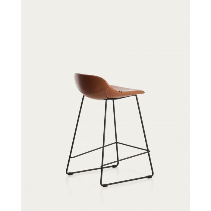 Стул полубарный Zaha Simple Brown Стул полубарный Zaha Simple Brown - дизайнерские товары на Take&Live