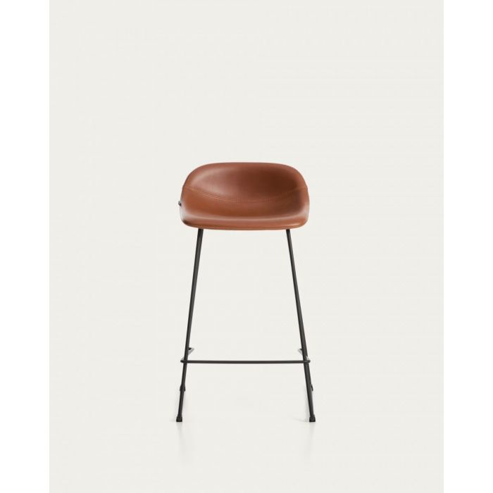 Стул полубарный Zaha Simple Brown Стул полубарный Zaha Simple Brown - дизайнерские товары на Take&Live