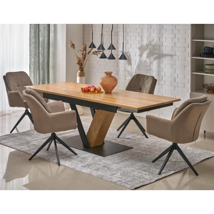 Стул поворотный HR591 Brown - дизайнерские товары на Take&Live