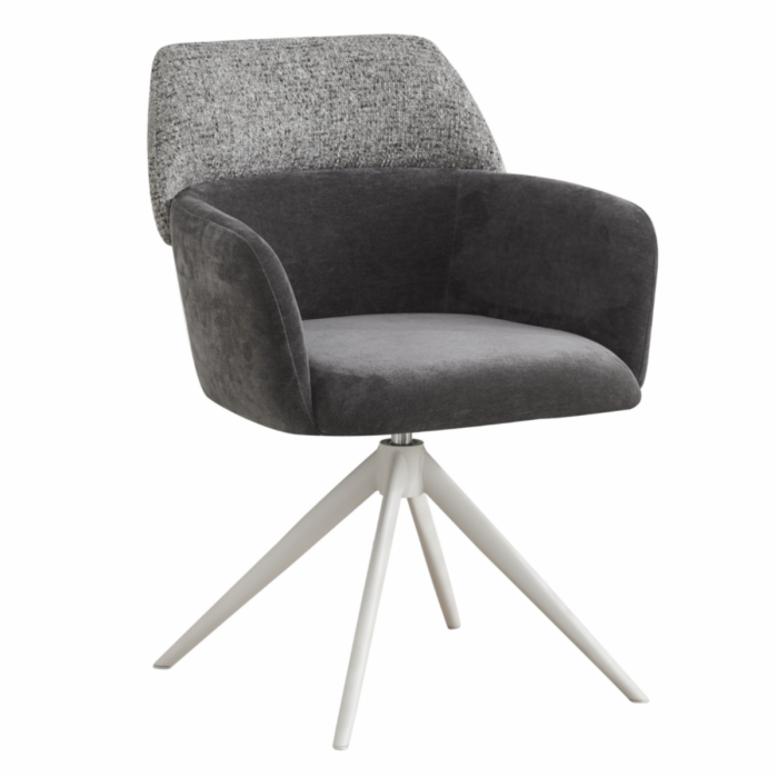 Стул поворотный VT-165 Grey Black - дизайнерские товары на Take&Live