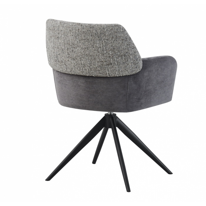 Стул поворотный VT-165 Grey Black - дизайнерские товары на Take&Live