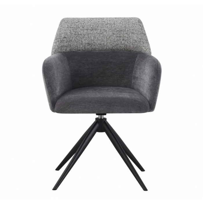 Стул поворотный VT-165 Grey Black - дизайнерские товары на Take&Live