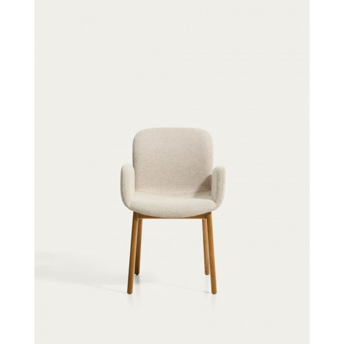 Стул с подлокотниками Elno Beige Стул с подлокотниками Elno Beige - дизайнерские товары на Take&Live