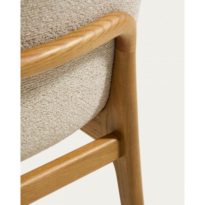 Стул с подлокотниками Elno Beige Стул с подлокотниками Elno Beige - дизайнерские товары на Take&Live