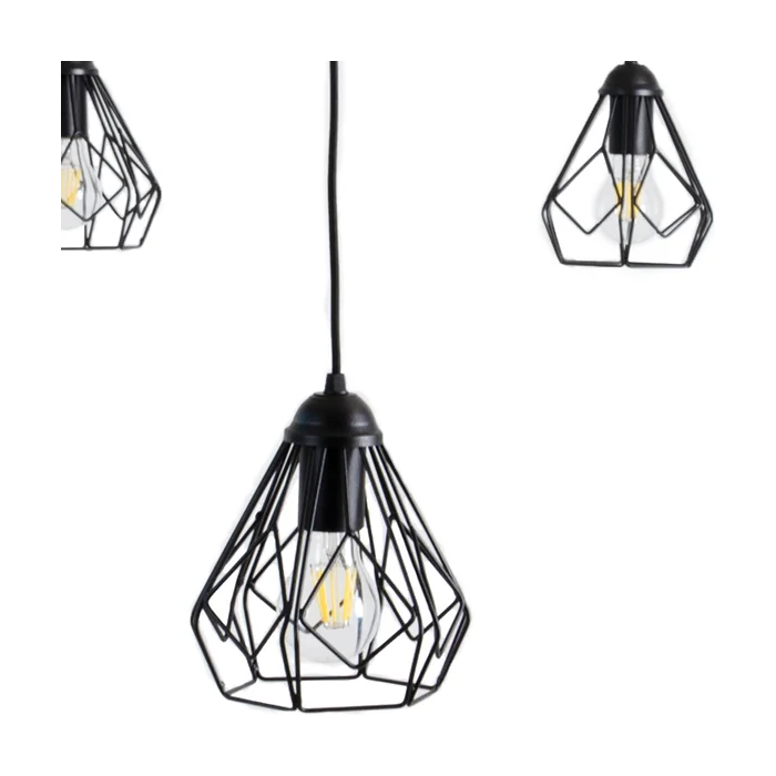 Светильник подвесной Bevel Spider-5 Black - дизайнерские товары на Take&Live