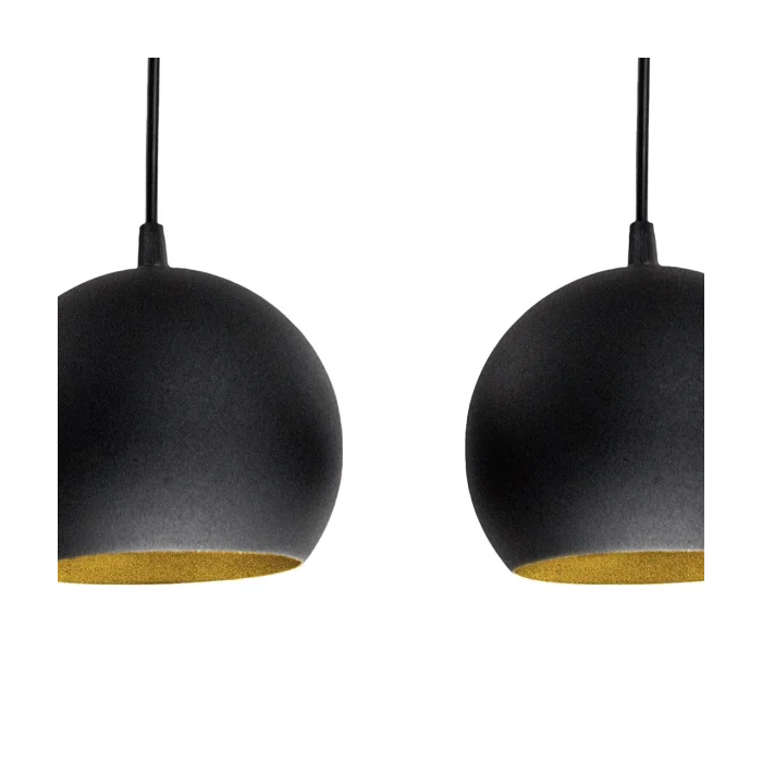 Светильник подвесной Bowl С150-450-3 Black Gold - дизайнерские товары на Take&Live