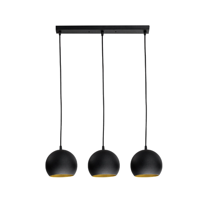 Светильник подвесной Bowl С150-450-3 Black Gold - дизайнерские товары на Take&Live