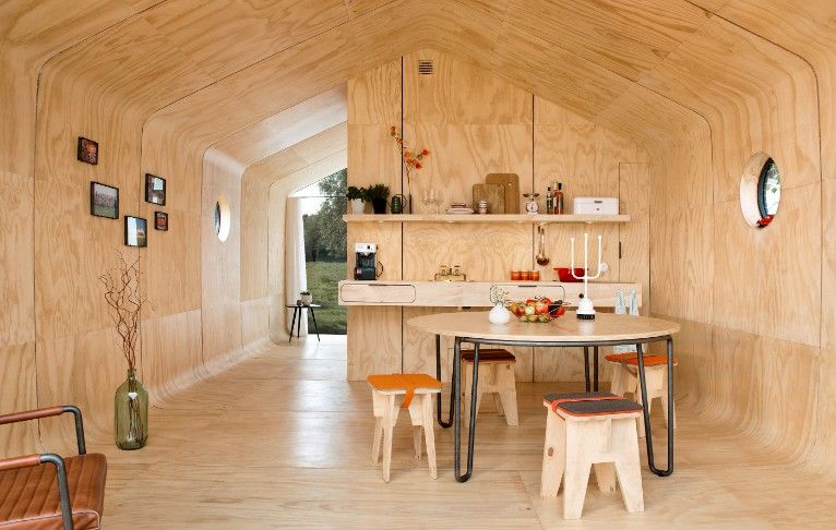 Крошечный домик из картона - фото 2 Крошечный домик из картона - фото 2
