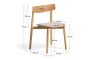Стул Eva Textile Wood Стул Eva Textile Wood - дизайнерские товары на Take&Live
