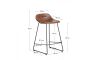 Стул полубарный Zaha Simple Brown Стул полубарный Zaha Simple Brown - дизайнерские товары на Take&Live