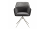 Стул поворотный VT-165 Grey Black - дизайнерские товары на Take&Live