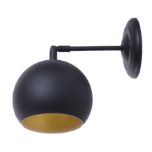 Бра Bowl W150 Black/Gold - дизайнерские товары на Take&Live