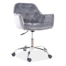 Кресло поворотное Q-190 Grey - дизайнерские товары на Take&Live