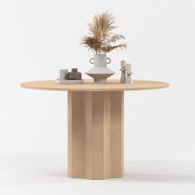 Стол круглый Trape Oak - дизайнерские товары на Take&Live