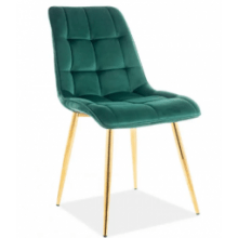 Стул Chrome Chic Green Gold - дизайнерские товары на Take&Live
