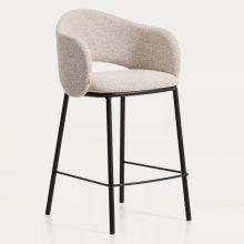 Стул полубарный Maina Beige Black - дизайнерские товары на Take&Live